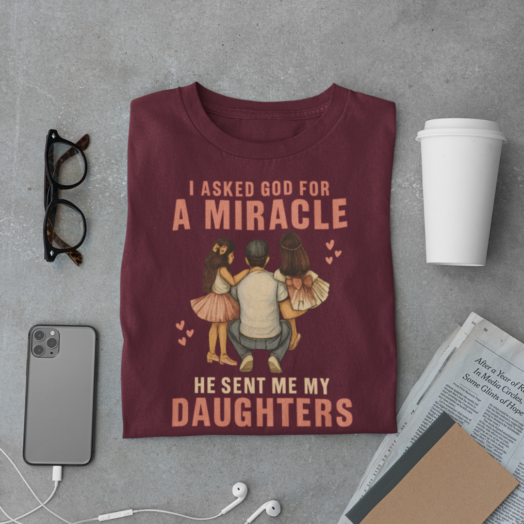 Miracle Daughter T-Shirt – Gift from God Quote