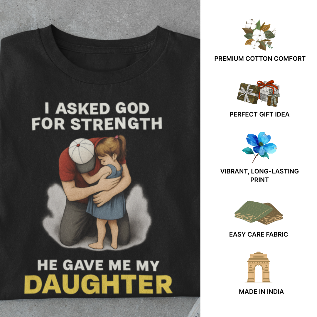 Strength Daughter T-Shirt – Gift from God