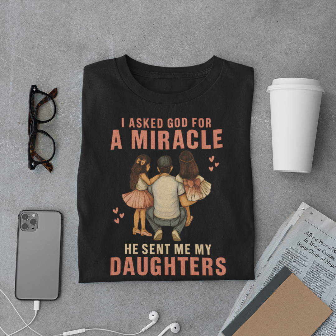Miracle Daughter T-Shirt – Gift from God Quote