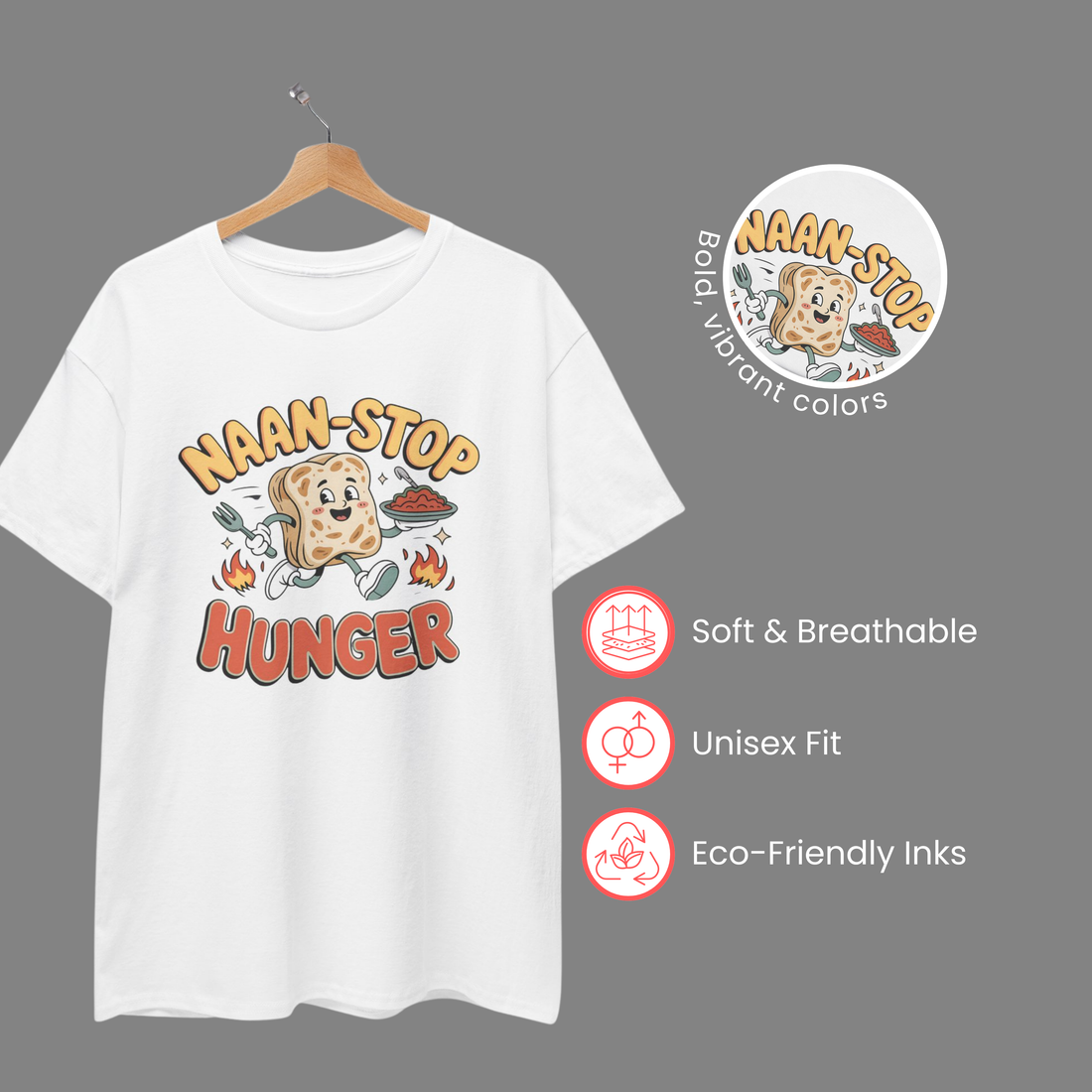 Naan-Stop Hunger Tshirt