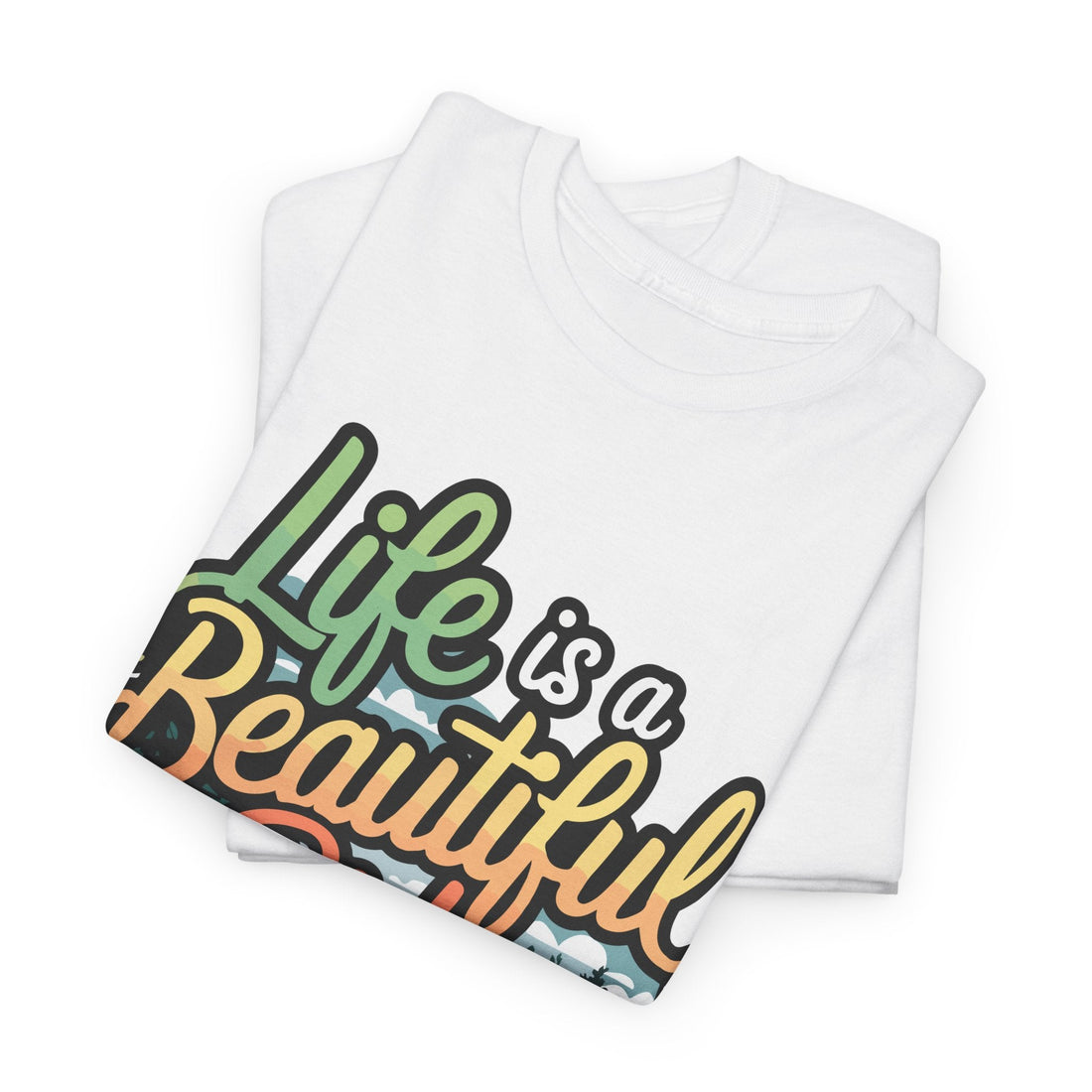 Life is a beautiful ride -3 Cycling tshirt