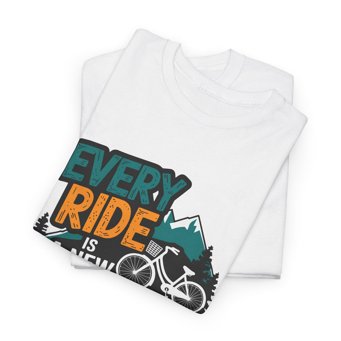 Every ride is a new adventure Cycling tshirt