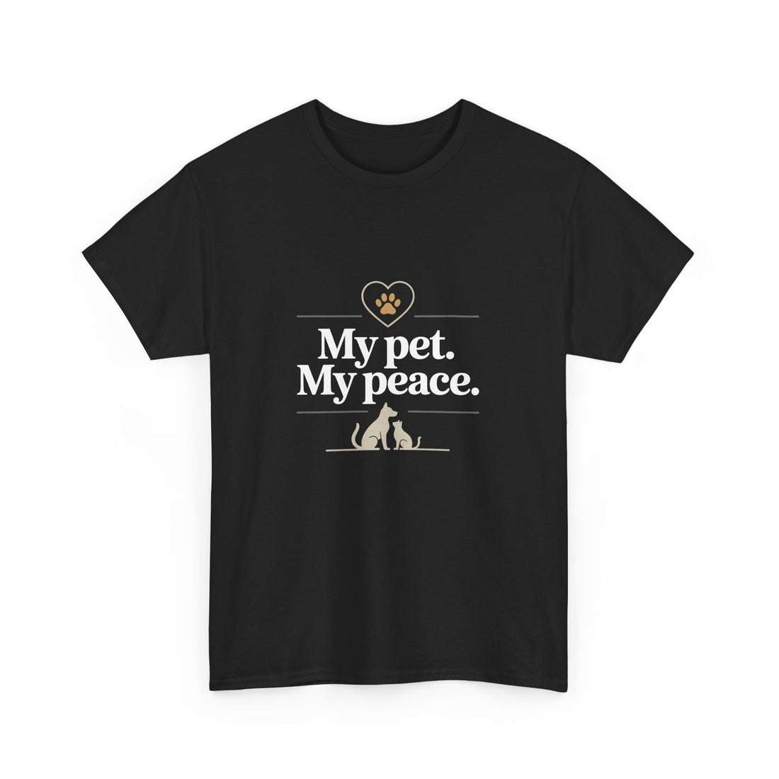 My pet my peace pets lovers tshirt