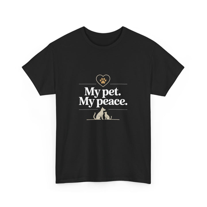 My pet my peace pets lovers tshirt