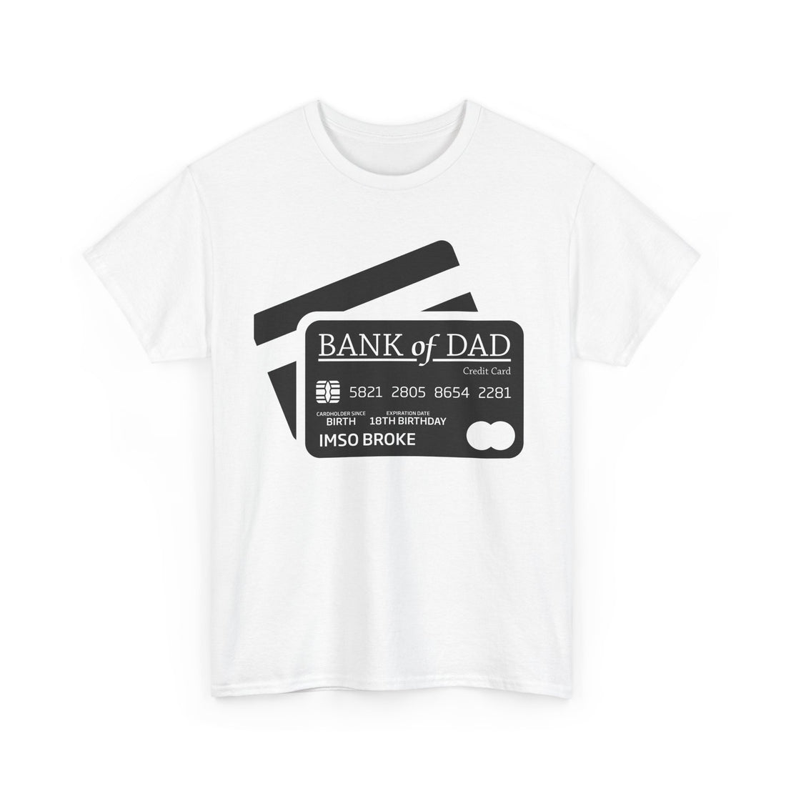 Bank of dad father's day tshirt