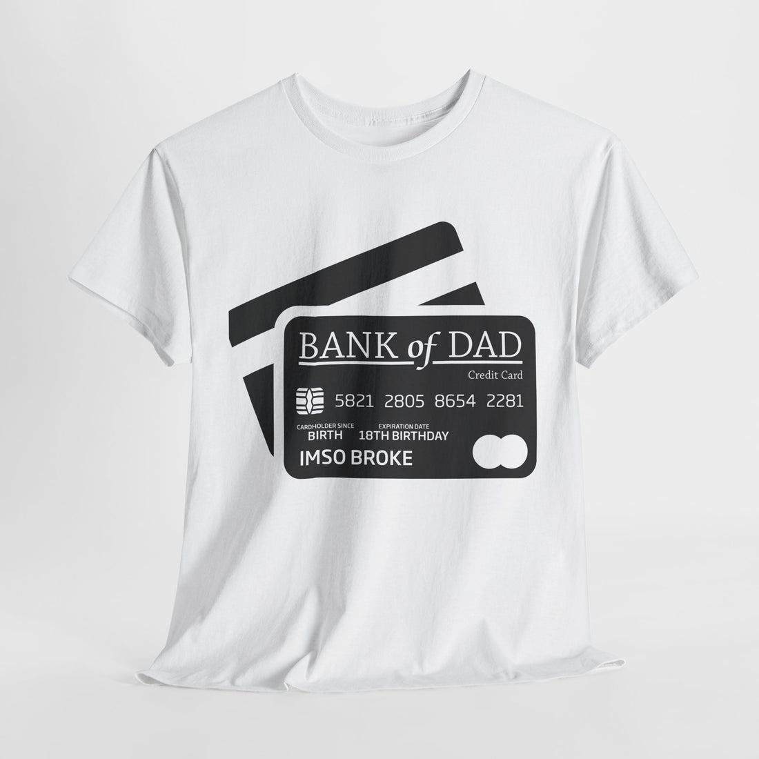 Bank of dad father's day tshirt