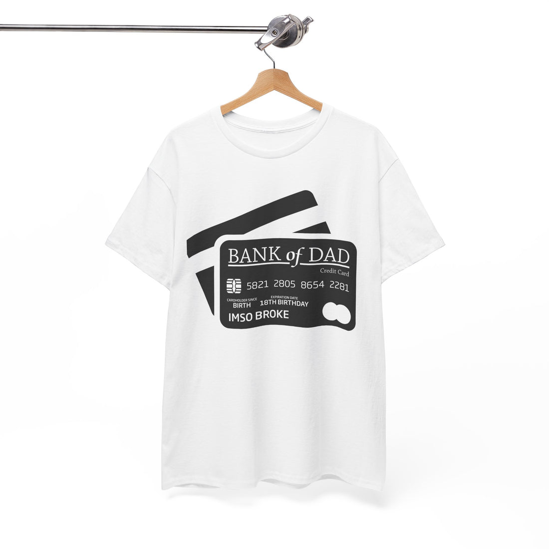 Bank of dad father's day tshirt