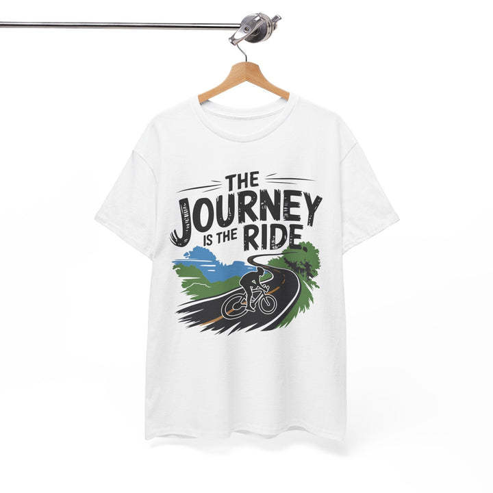 The journey is the ride-2 cycling tshirt