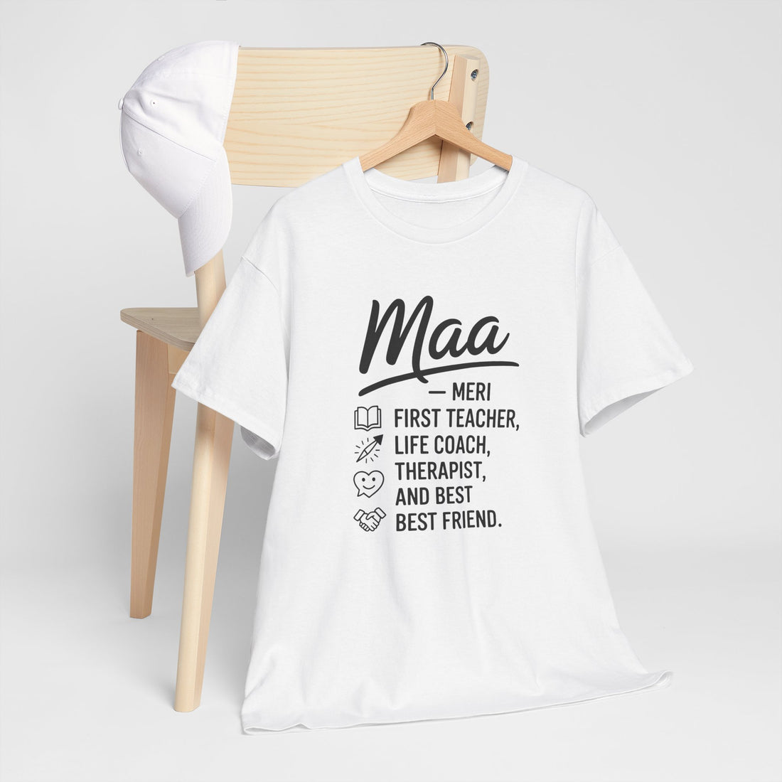 maa first teacher, life coach.. quoted tshirt