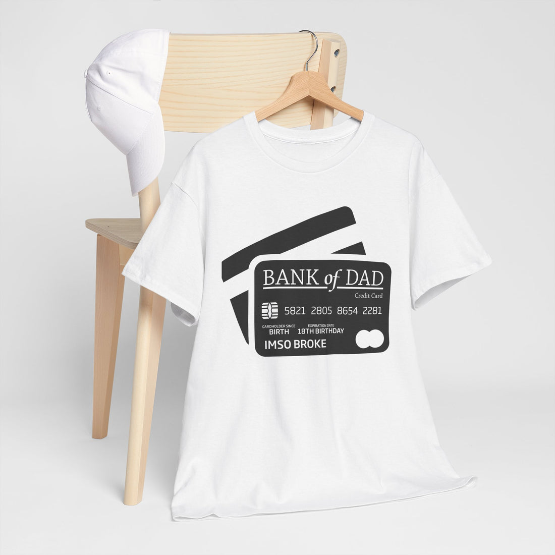 Bank of dad father's day tshirt