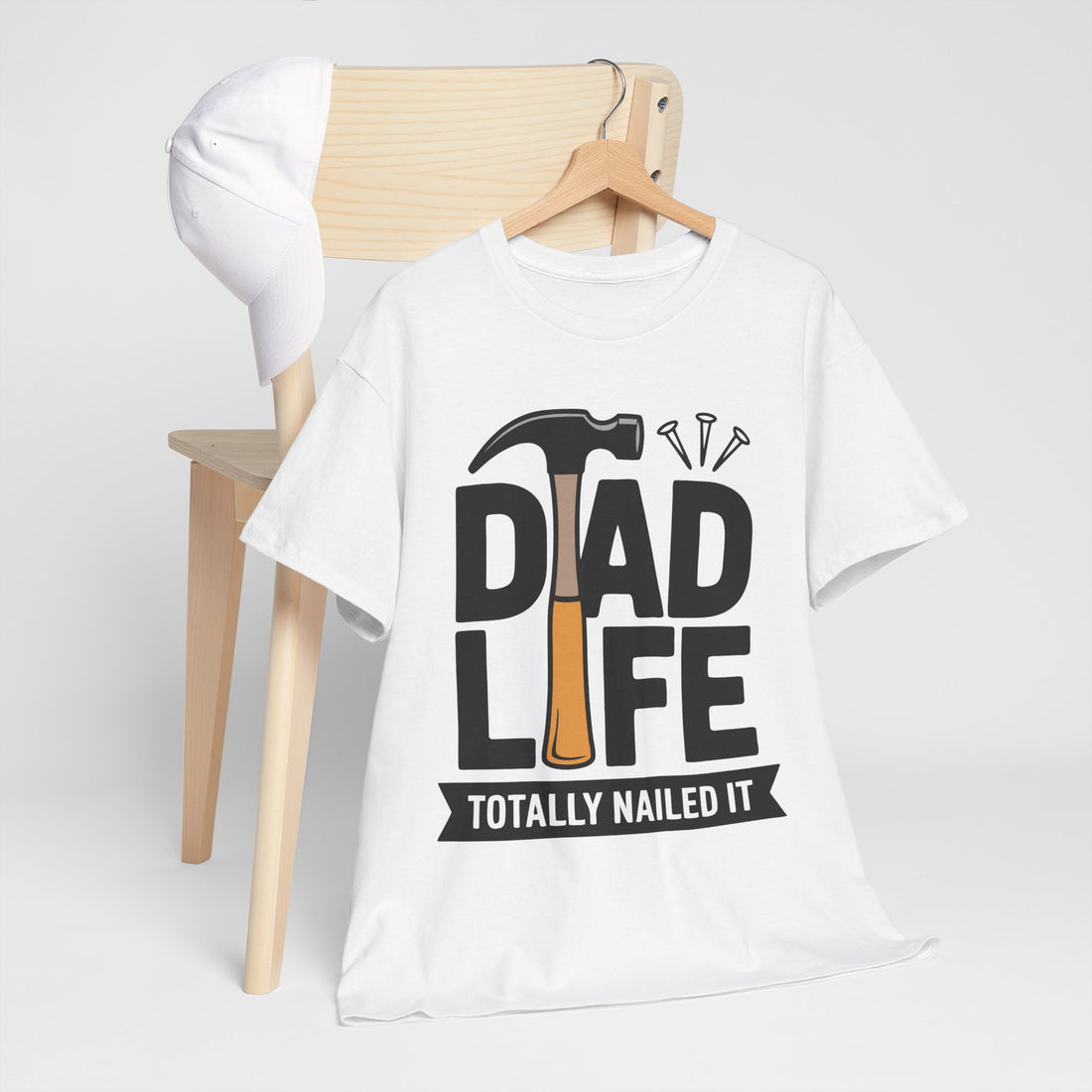 Dad Life Totally Nailed It quoted tshirt
