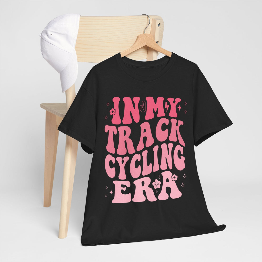 in my track cycling era cycling tshirt
