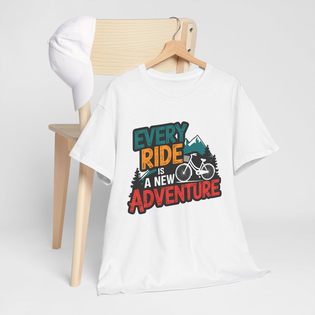 Every ride is a new adventure Cycling tshirt